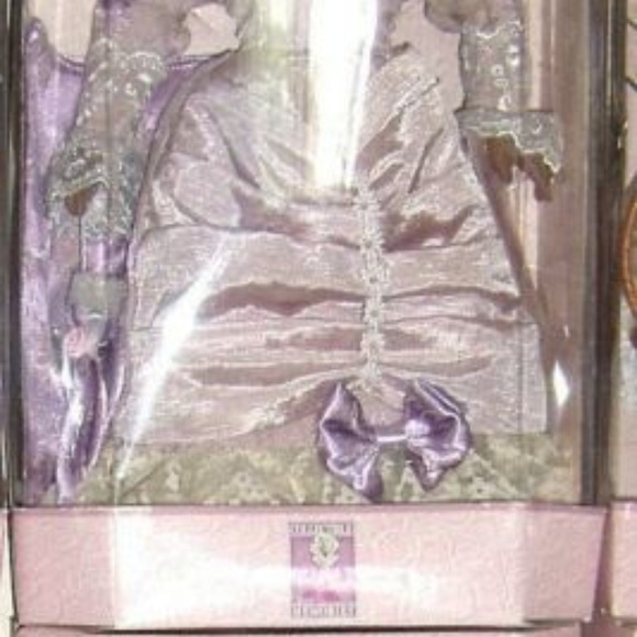 African American Victorian Style Porcelain Doll - Picture 2 of 5